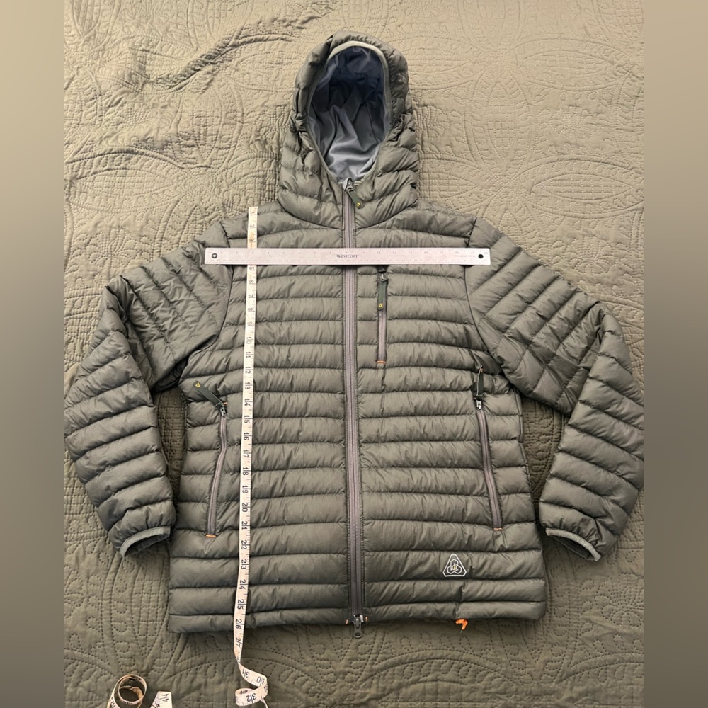 Men's Green Puffer Jacket